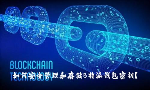 如何安全管理和存储B特派钱包密钥?