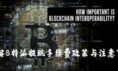 了解B特派提现手续费政策与注意事项